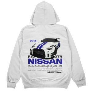 hoodie-nissan-gtr-r35-liberty-walk-white