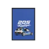 poster-205-rallye-blue-black poster-205-rallye-blue-black