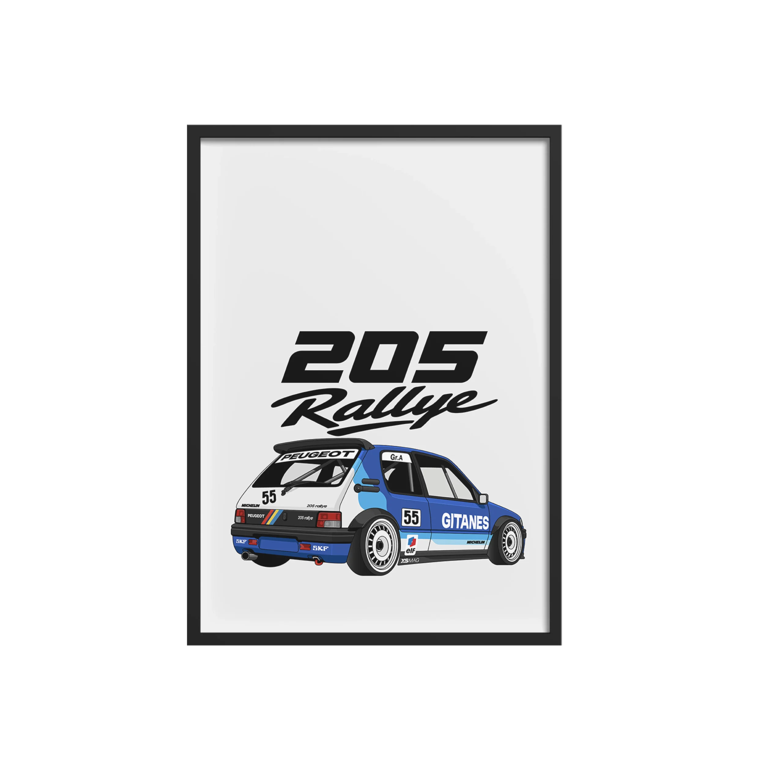 poster-205-rallye-white-black poster-205-rallye-white-black