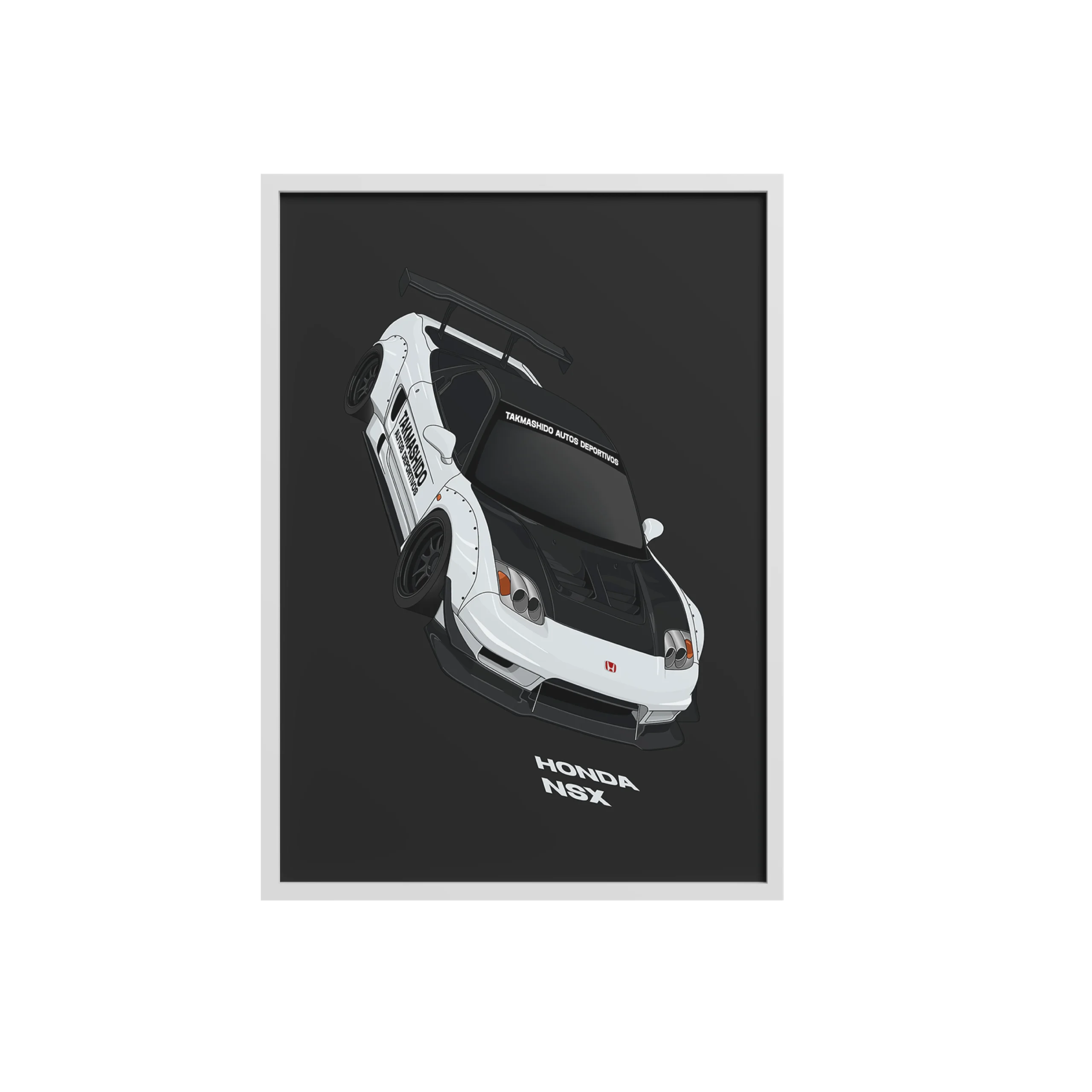 poster-honda-nsx-white poster-honda-nsx-white