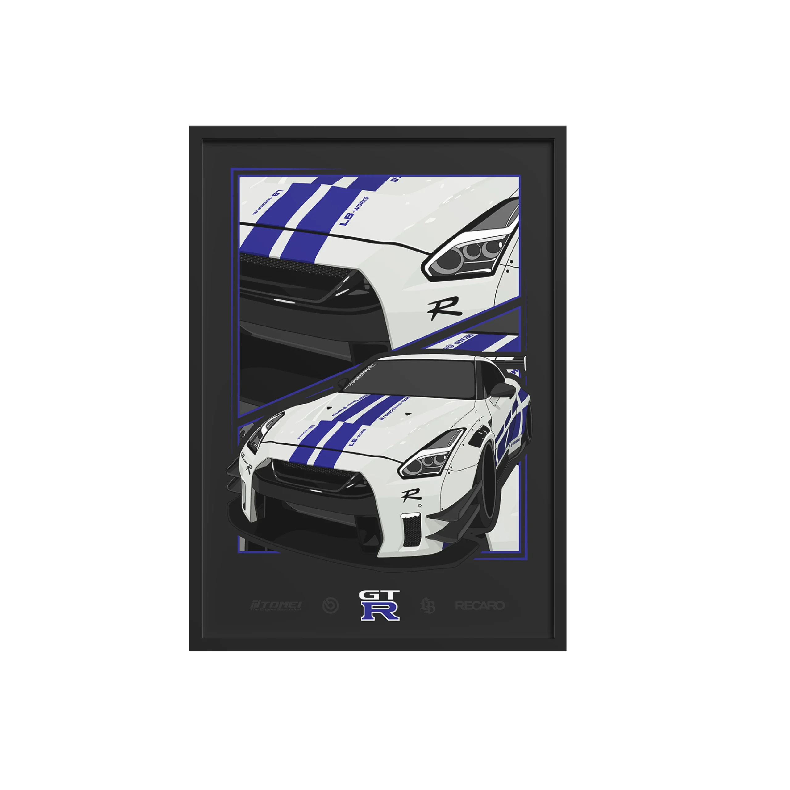 poster-nissan-gtr-r35-black poster-nissan-gtr-r35-black