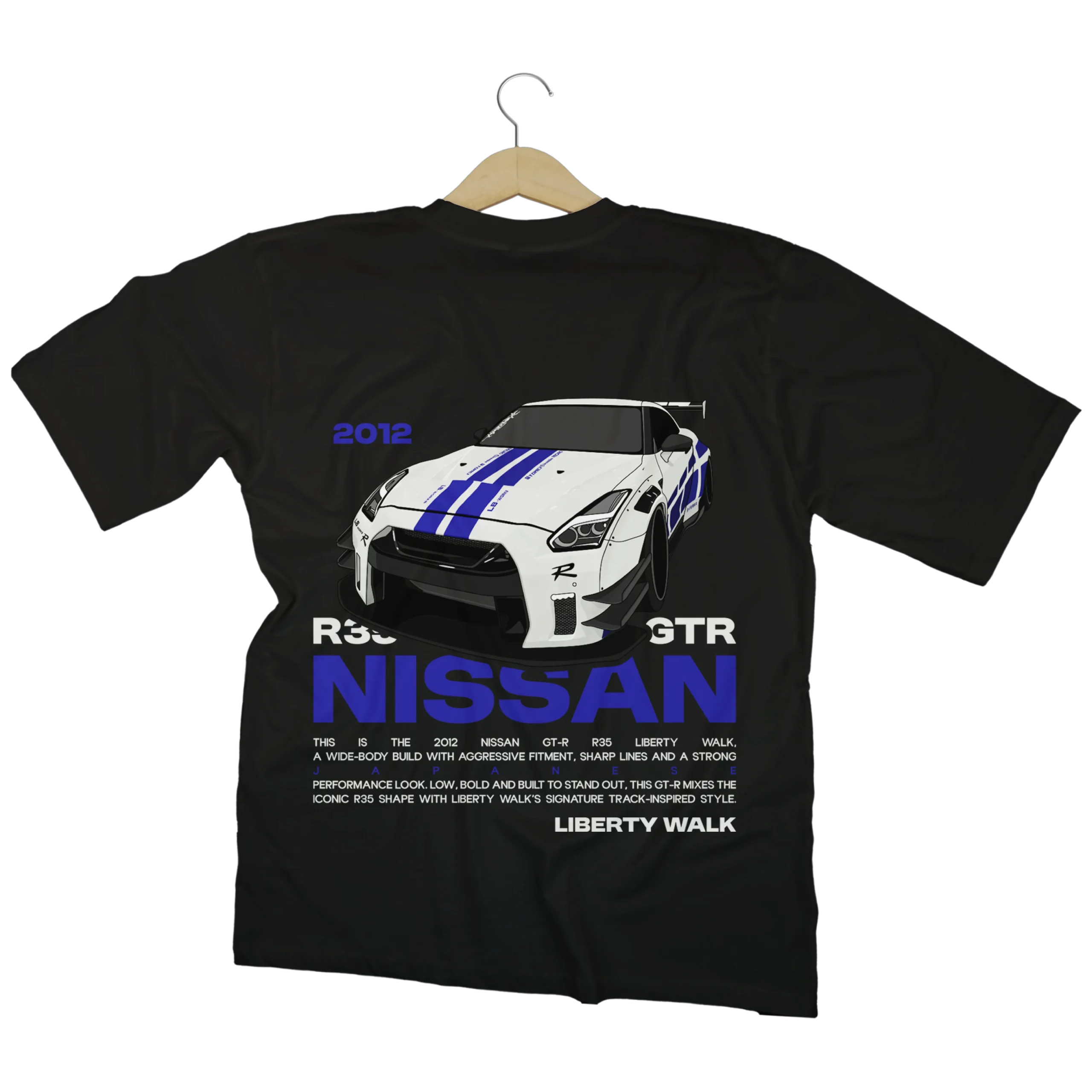 tshirt-nissan-gtr-r35-liberty-walk-black tshirt-nissan-gtr-r35-liberty-walk-black